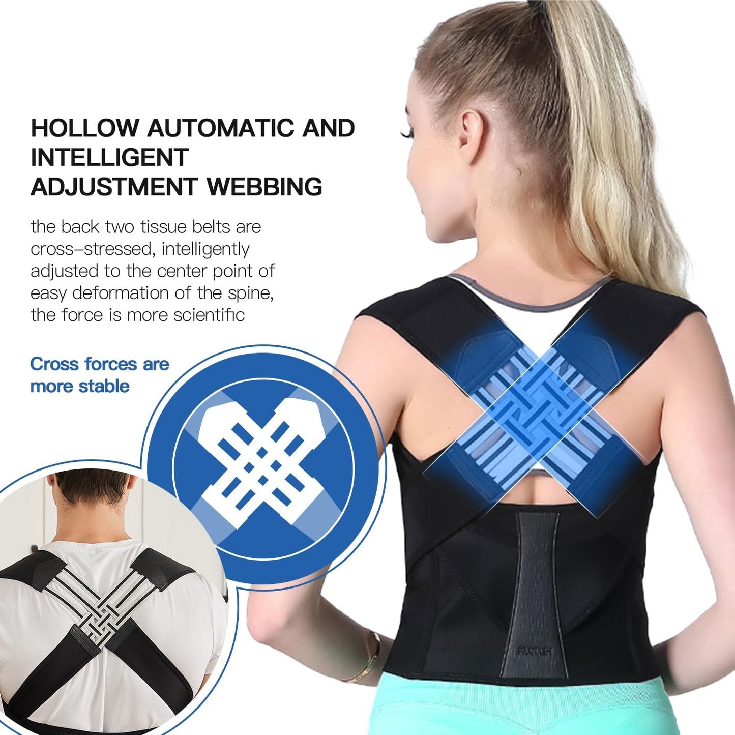 SpineNova™ – Premium Posture Corrector