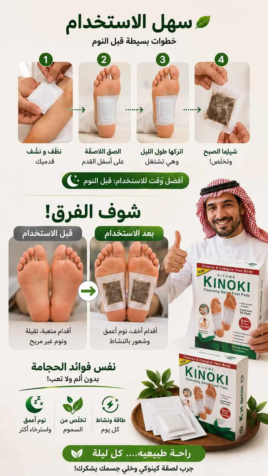 Kinoki Original Detox Foot Pads