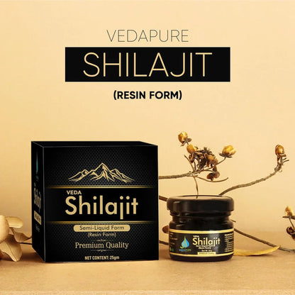 Natural & Pure Shilajit/Shilajeet Resin for Men & Women 50Gram