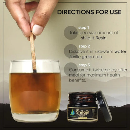 Natural & Pure Shilajit/Shilajeet Resin for Men & Women 50Gram