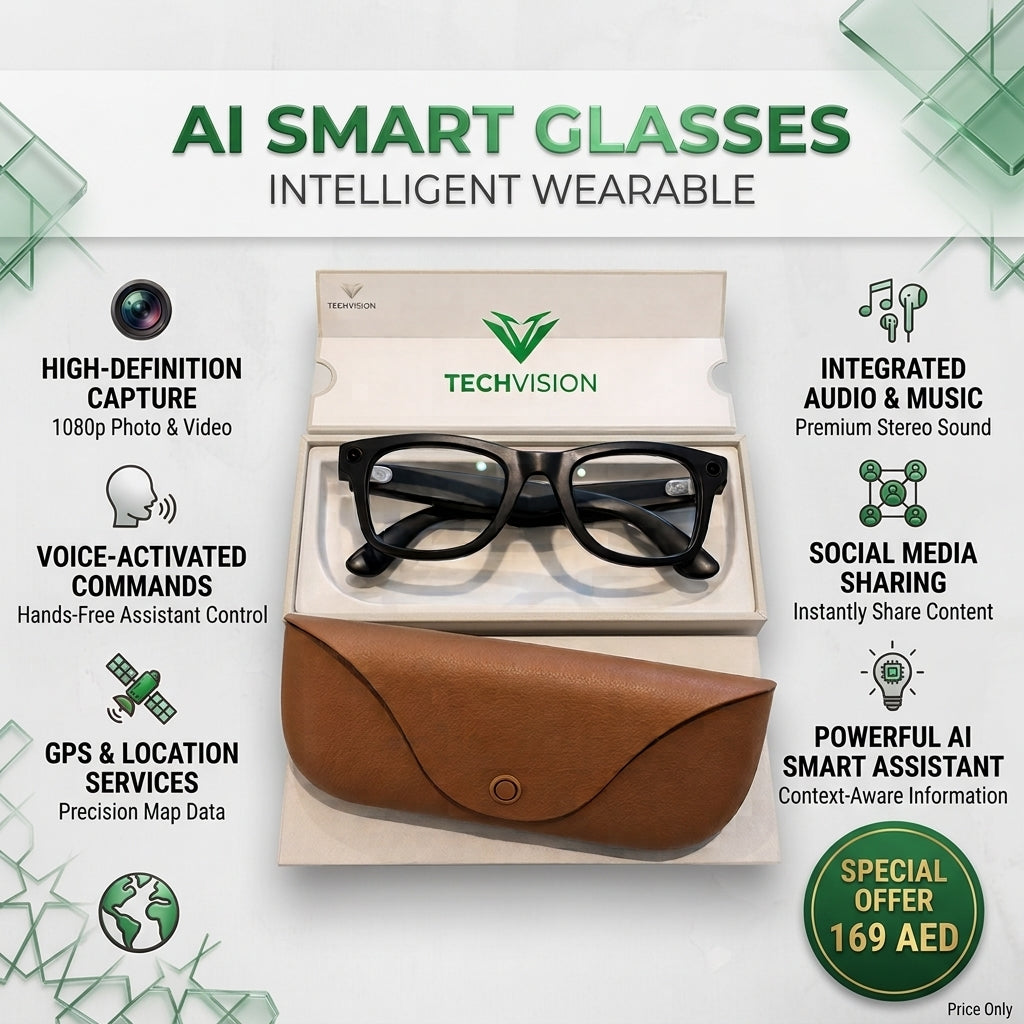 G3 - Wireless Bluetooth and  Ai Smart  Glasses | نظارات G3 Ai  الذكية