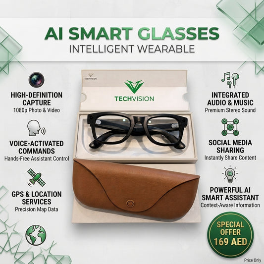 G3 - Wireless Bluetooth and  Ai Smart  Glasses | نظارات G3 Ai  الذكية