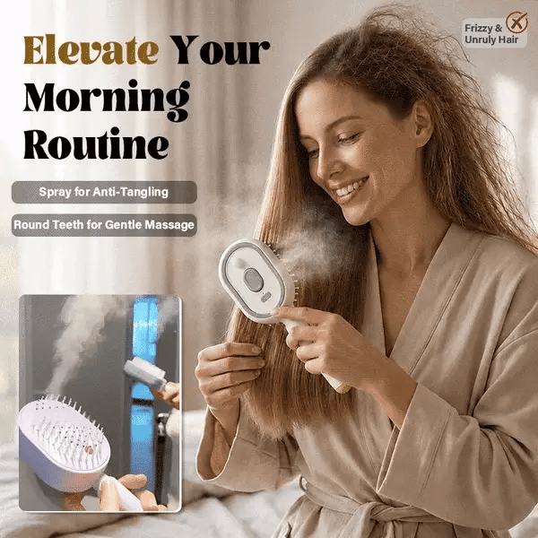 Electric Spray Air Cushion Massage Comb